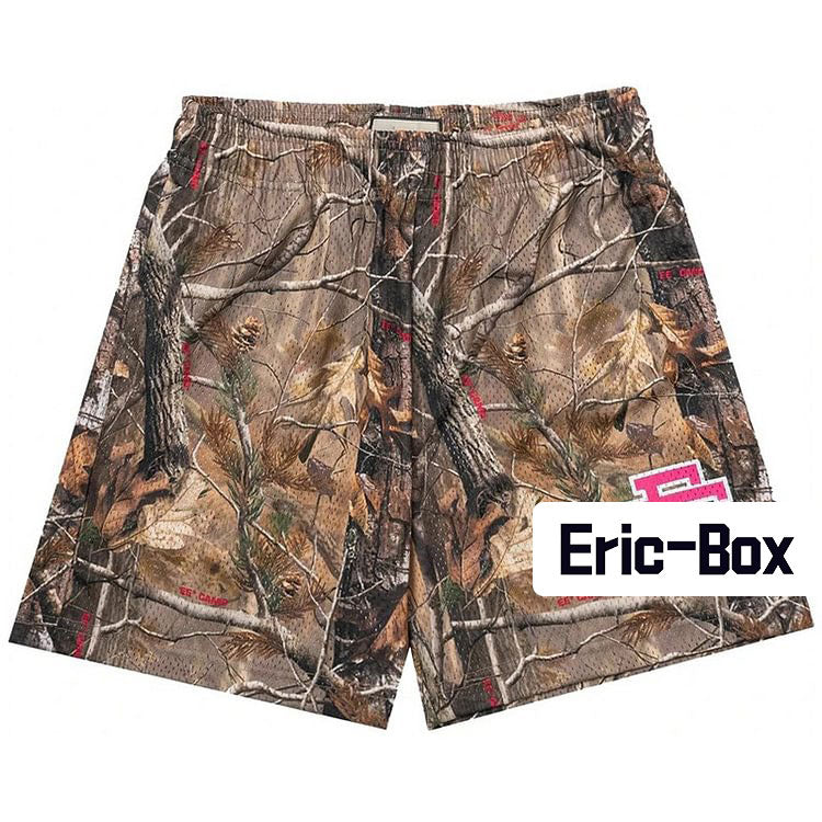 Camo Mesh Shorts