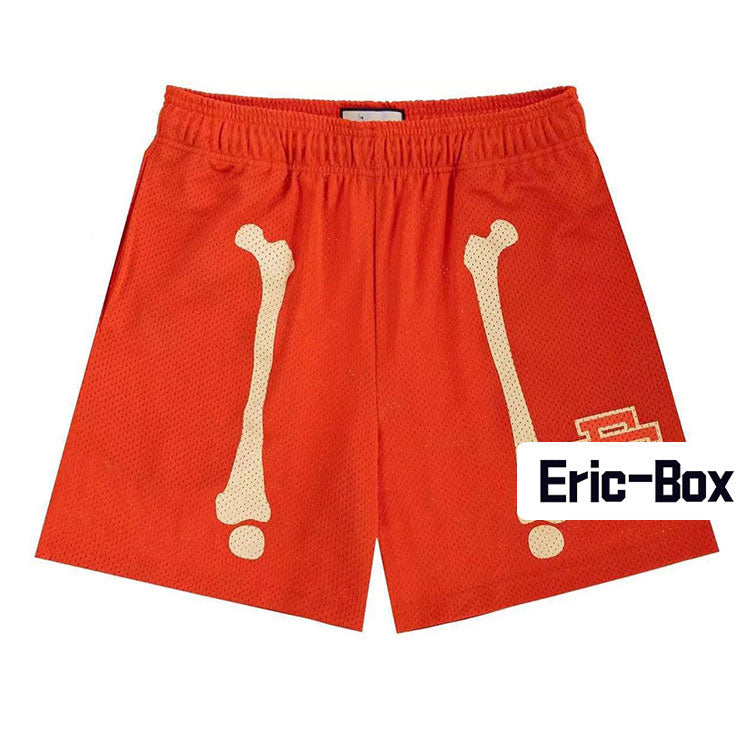 Bone Skeleton Mesh Shorts