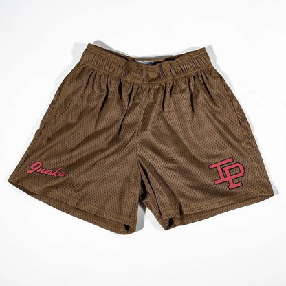 Brown Basic Shorts