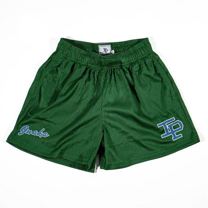 Green Basic Shorts