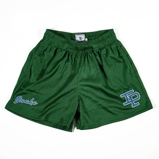 Green Basic Shorts
