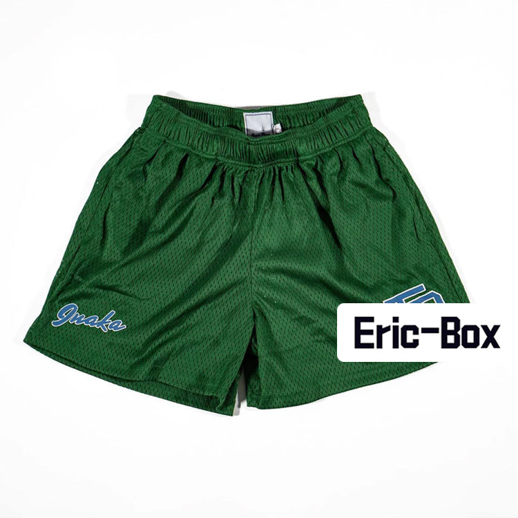 Green Basic Shorts