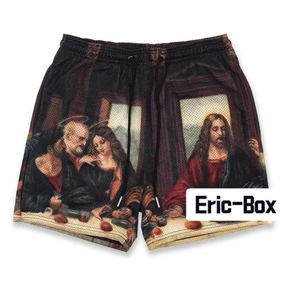 The Last Supper Mesh Shorts