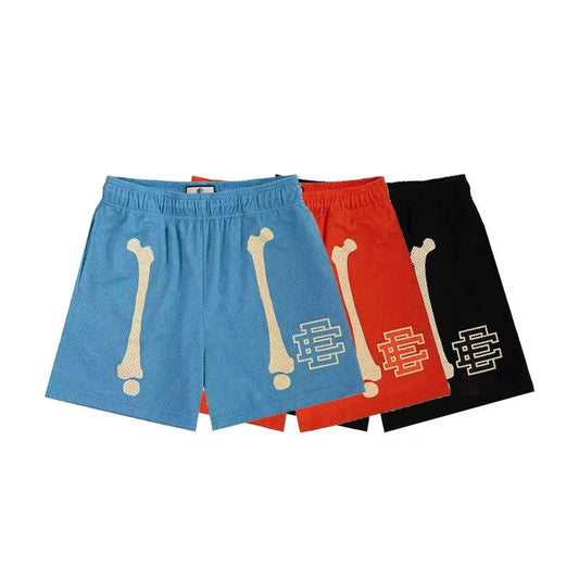 Bone Skeleton Mesh Shorts