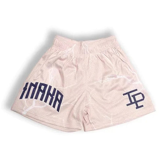 Lightning Pink Mesh Shorts