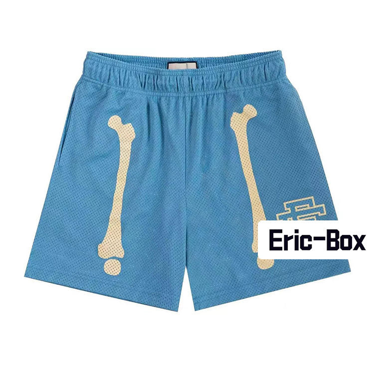 Bone Skeleton Mesh Shorts