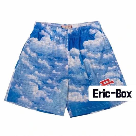 Blue Sky Mesh Shorts