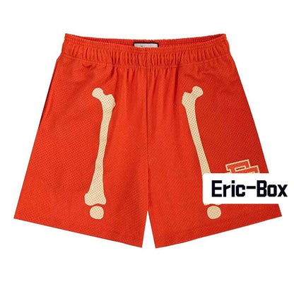 Bone Skeleton Mesh Shorts